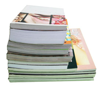 Custom Design Softcover Book Offset Printing with Perfect Binding