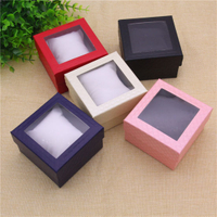 Gift Box Paper/Custom PVC Window Paper Package Box