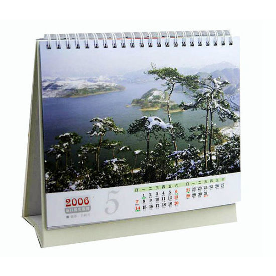 Excellent Quality Calendar Printing, Art Paper, Spiral Binding