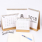 Customized Desk / Table Calendar for Gift, Paper Calendar