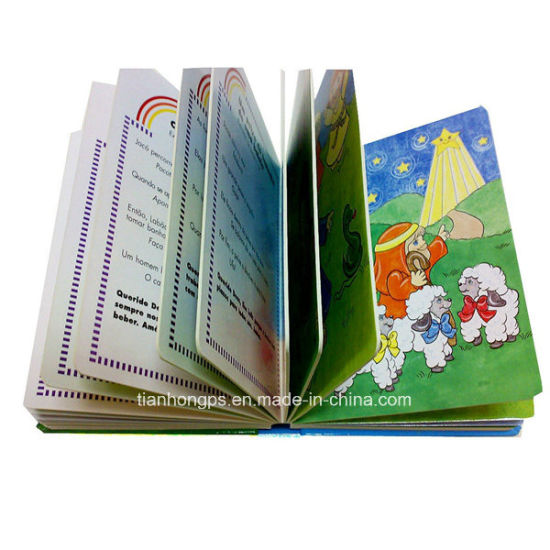 Perfect Binding Children Cardboard Cartoon Book