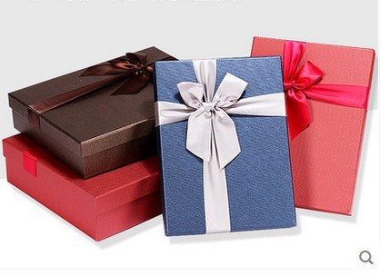 Custom Colorful Gift Package Box, Packing Box Printing with Ribbon